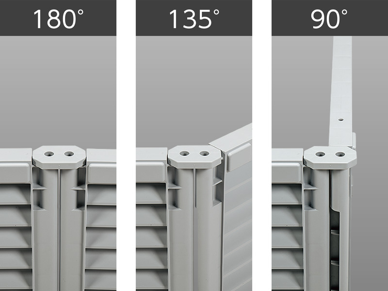 ルーバーフェンスジョイント